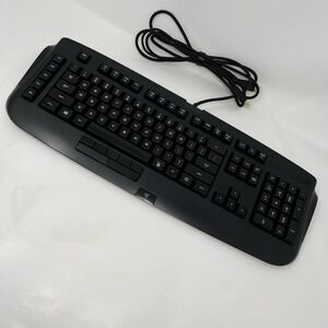 Razer Anansi Expert MMO Gaming Keyboard Wired USB Black RZ030055 Tested Computer